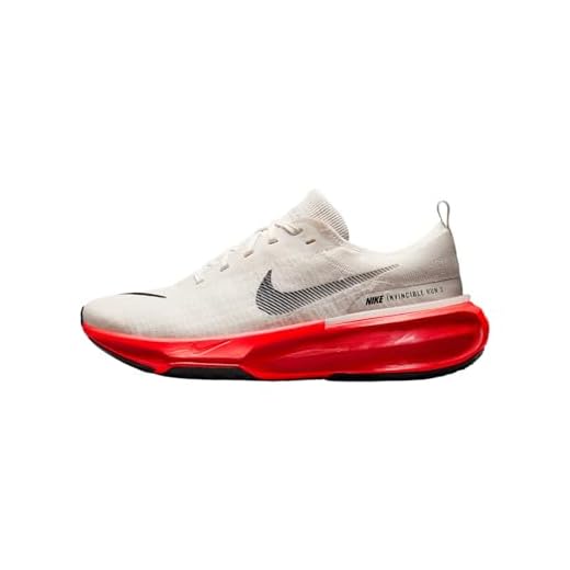 Nike Invincible 3 Chaussures de course sur route pour homme (DR2615-009, Phantom/Bright Crimson/University Red/Black), Phantom/Cramoisi vif/rouge universitaire/noir, 41 EU