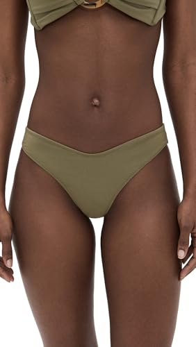 Montce Women's Khaki Lulu Bikini Bottoms, Khaki, L