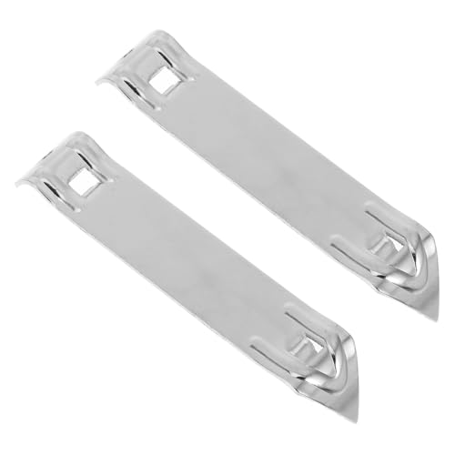 SAFIGLE 2 piezas Abrebotellas de Acero Inoxidable Abre Tapas Ergonómico Multifuncional para Botellas Orales y Tapas Diversas Herramienta Versátil para Clínicas y Uso Doméstico