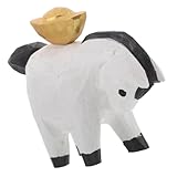 Signification symbolique : représentant une figurine de cheval pour la maison associée à un d’or, elle symbolise la chance et la prospérité ; une sculpture de cheval très appréciée comme cadeau de nouvel an, petite figurine de cheval en bois, statue de cheval sculptée en bois