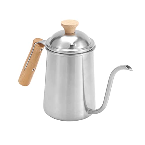 Bticx Gooseneck Coffee Kettle - Pour Over Coffee Kettle Stainless Steel Gooseneck Stovetop Tea Kettle For Drip Coffee Tea Drip Kettle With Ergonomic Wooden Handle #TOP5
