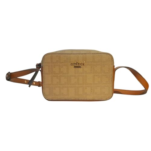 Bolsa Feminina Colcci Camera Bag Monograma (Caramelo)