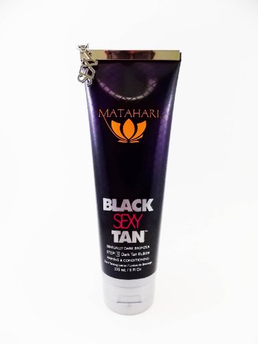 Black Sexy Tan Dark Bronzer Firming & Conditioning Step 1 8oz