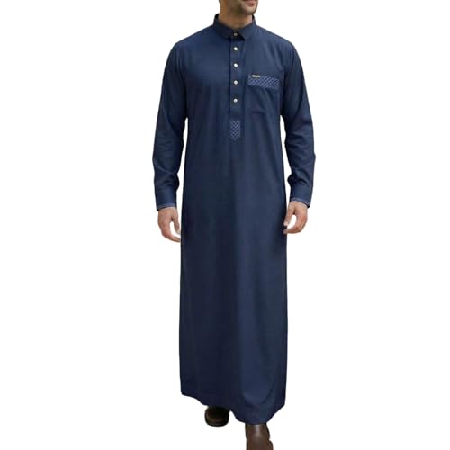 Thobe arabe homme traditionnel confortable | Robe manches longues WWricotta