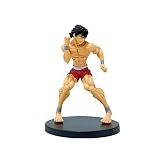 Figura de anime Baki Hanma juguetes de PVC Baki figura estatua modelo anime figura de acción decoración de escritorio regalos para niños y niñas (15 cm)
