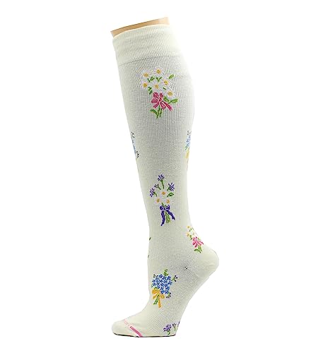 Image of Dr. Motion 4 Pairs Therapeutic Graduated Compression Women's Knee-hi Socks