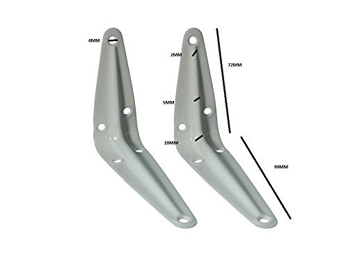 Supports d'étagère fixes pour fixer vos planches et créer du rangement