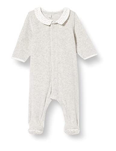 Petit Bateau Unisex Baby Pyjama zum Schlafen gut, Grau Beluga Chine, 6...
