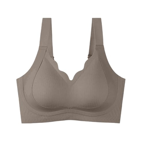 Pack de 3 sujetadores cómodos sin costuras con soporte ajustable para mujer 3