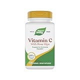 Nature's Way Vitamin C 500 with Rose Hips, Capsules, 100-Count