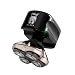 Skull Shaver Pitbull Silver Pro Electric Head and Face Shaver for Men with Bonus CR-3 Blade