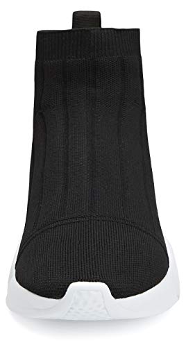 Image of Santiro Men's Running Shoes Breathable Knit Slip On Sneakers