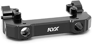 KYX Racing Metal Front Bumper/Servo Mount Upgrades Parts Accessories for RC Crawler Car Axial SCX10 III AXI03007 SCX10.3