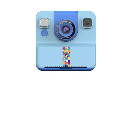 Caméra d'impression enfants cadeau idéal pour anniversaire et Noël couleur bleu