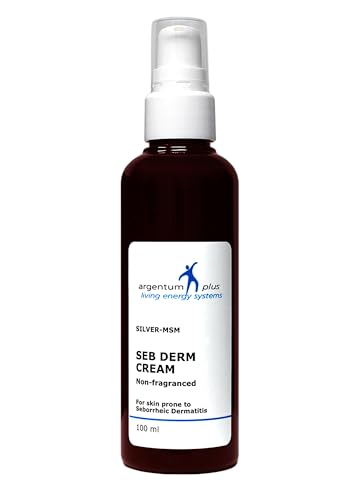 argentum plus - Plata-MSM Seb Derm Crema No Perfumada 100ml | Para pieles propensas a la dermatitis seborreica