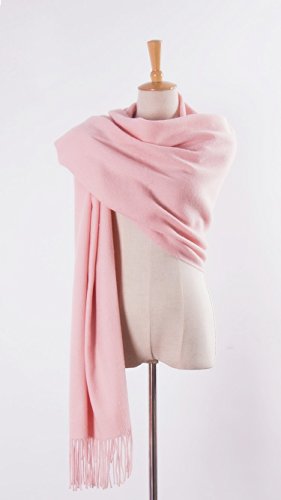 Honeystore Large Fringe Scarf Tassels Infinity Cashmere Wool Shawl Pashmina Wrap4