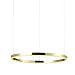 Produktbild s.LUCE Ring L LED-Hängeleuchte Ø 80cm Dimmbar Gold LED-Ringleuchte LED-Ringlampe LED-Hängelampe Ring-Pendelleuchte