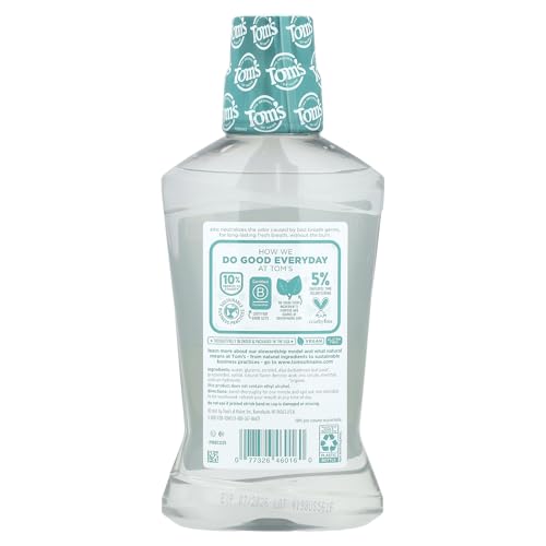 Tom's of Maine Cool Mountain Mint Mouthwash 473ml (Mundspülungen) – Bild 3
