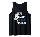 Jack Smith Eat Sleep Indict Repeat Funny Meme Tank Top