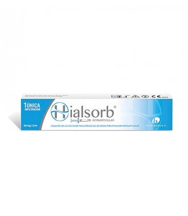 BIOIBERICA HIALSORB INTRAARTICULAR 3 ML Líquido Sin Sabor AGENTE_LIMPIEZA_DIENTE