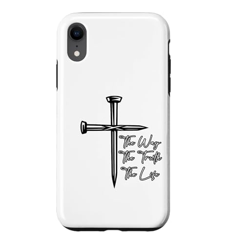 The Way The Truth The Life Sacriice �C���X�s���[�V�������b�Z�[�W �X�}�z�P�[�X iPhone XR �p