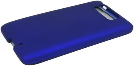 Eagle Cell Rubberized Protector Case for Motorola Droid Maxx Ultra XT1080 - Retail Packaging - Blue