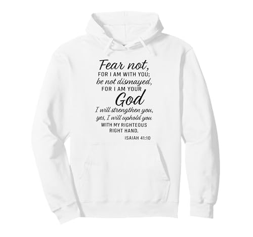 Fear Not Isaiah Forty 41:10 ���� ���� ��� ���g �p�[�J�[