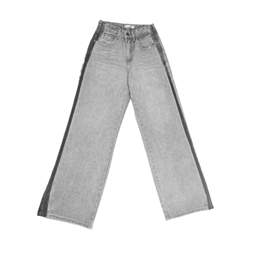 GXDZLEO Women's Cotton Linen Palazzo Pants Wide Leg Flowy Loose Fit Gauze Casual Summer Outfit Elastic Waist with Pockets (US, Alpha, Medium, Regular, Regular, Ivory)