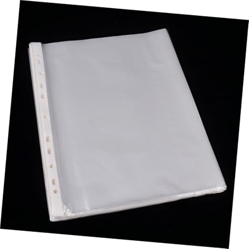 Hojas perforadas de 11 orificios STOBOK para archivar sin arrugar tus documentos importantes 6