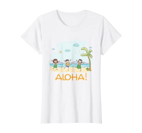 Niños Hawaiano Luau Aloha Spirit Day Camiseta
