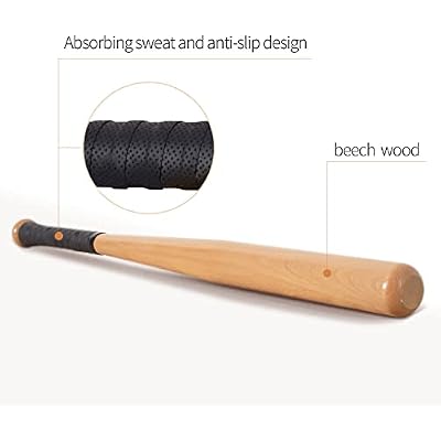 Baseball Bat Adult,Classic Wooden Youth Baseball Bat for Baseball Training,Home Self Defense Baseball Bats for Teenagers