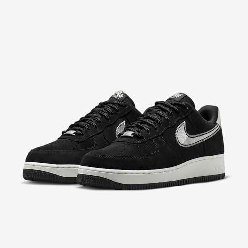 Nike Nike Air Force 1 '07 LV8 Men's Shoes (HJ4465-001, Black/Sail) Size 10