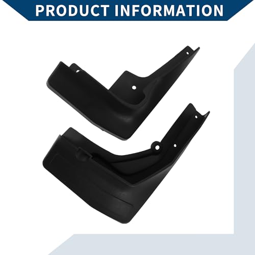 Image of Mud Flaps Splash Guards W /Mount Accessories for Mercedes-Benz GLC (Coupe) with Pedal 2017-2019 Front and Rear Mud Guards 1 Set