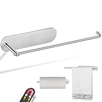 Magnetischer Papierhandtuchhalter, robuster Stahl, Kühlschrank, Küche, Kühlschrank, Bar, Grill, Wohnmobil, 30 cm, magnetisch gebürstet