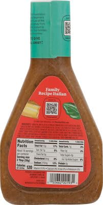 Newman's Own Dressing Italian Family Recipe 16 oz (Pack of 6)