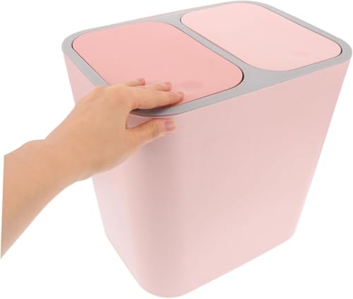 Conutoo �������ʃS�~�� �䏊 �o�X���[���̃S�~�� ���݈��k�@�̂��� ������ �L�b�`���p���T�C�N���� ���̕����̃V���N���̓�d ���� �v���X�`�b�N �s���N (�s���N,35*30.2*23) [���s�A���i]