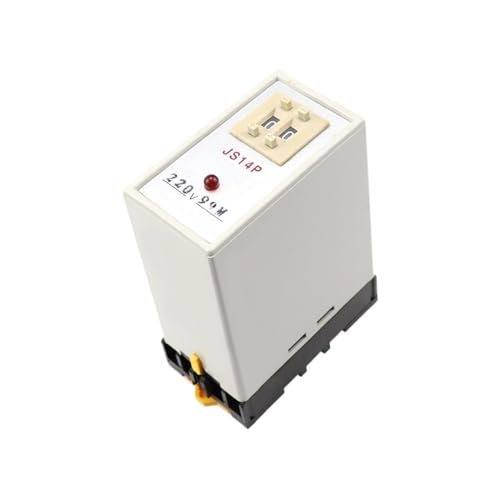 Relé de tiempo JS14P con temporizador digital programable de 1 a 99 minutos 24VDC 2