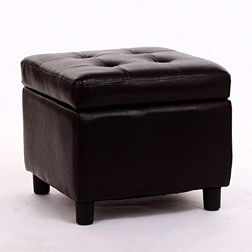 Pouf de rangement carré pour optimiser et désencombrer le salon - 2