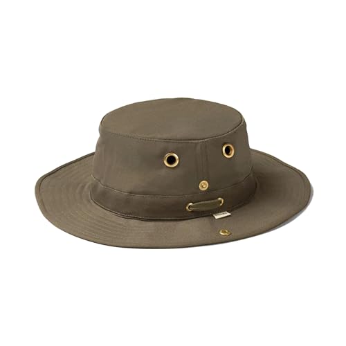Tilley unisex adult Classic T3 Sun Hat, Olive, 7.75 US