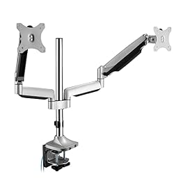 SIIG Dual Monitor Gas Spring Desk Mount W/USB Port