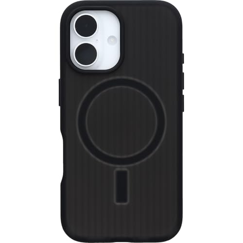 Image of OtterBox iPhone 16 Symmetry Series Soft Touch - Dark Echo | Soft-Touch Silicone, Sleek Rubber Design, Ultra-Slim Phone Case for Apple iPhone with Raised Edges & Drop Protection