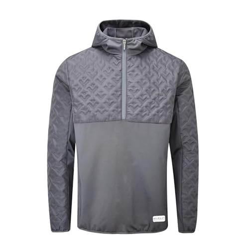 Chaqueta acolchada con capucha hombre Stuburt con acabado técnico premium