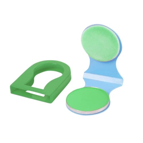 Coloured Hair Chalk Temporary Bright Hair Color Cream for Girls Kids Women Gifts for Christmas Makeup Birthday, Washable Hair Chalk Pens Safe for Kids, Green