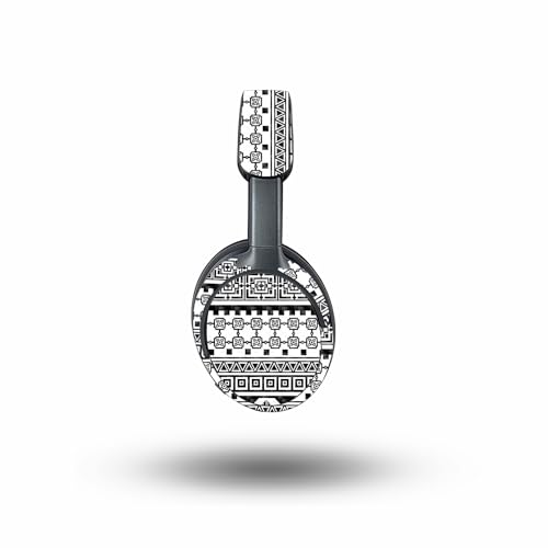 Image of MightySkins Carbon Fiber Skin Compatible with Bose QuietComfort Ultra - Black Aztec | Protective, Durable Textured Carbon Fiber Finish | Easy to Apply