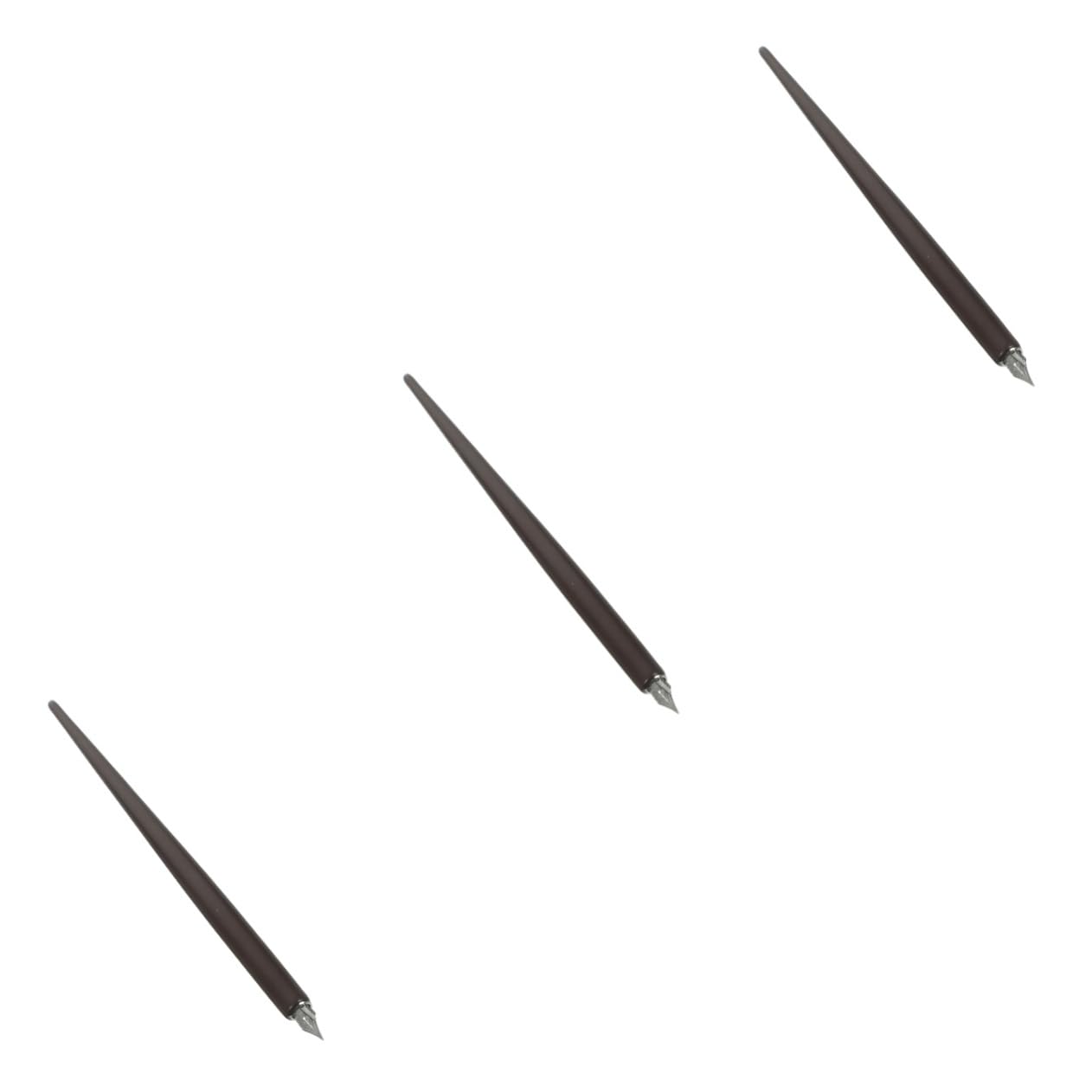 NUOBESTY Lot De 3 Crayons De Couleur pour Poterie Peints À La Main Pratiques Et Faciles À Utiliser