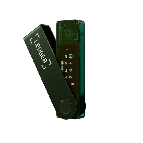 Ledger Nano X — Sichern und verwalten Sie Ihre Krypto und NFTs unterwegs mit unserer Bluetooth-fähigen Hardware-Wallet. (Smaragdgrün)