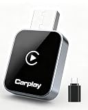 2026 Upgraded Wireless CarPlay Adapter (UK) Effortlessly Converts