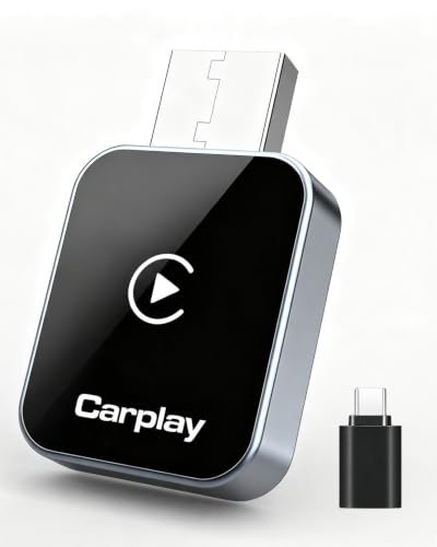 2026 Upgraded Wireless CarPlay Adapter (UK) Effortlessly Converts