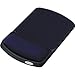 Gel Mouse Pad w/Wrist Rest, 6-1/4 x 10-1/8, Sapphire/Black, Jewel Tones, Total 4 EA, Sold as 1 Carton