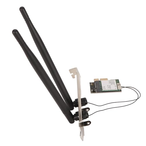 Tarjeta de Red Gigabit, Tarjeta 6E AX210NGW Estable 2.4GHz 5GHz 6GHz Alta Velocidad Plug and Play con Antena para PC de Escritorio (Antena No Desmontable) miniatura 5